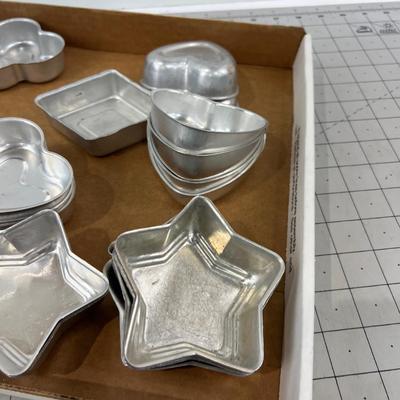 Mini Cake Molds; Bridge CAKES Spade, Heart etc.