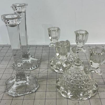 Candle Sticks (4) 2 sets of 2 