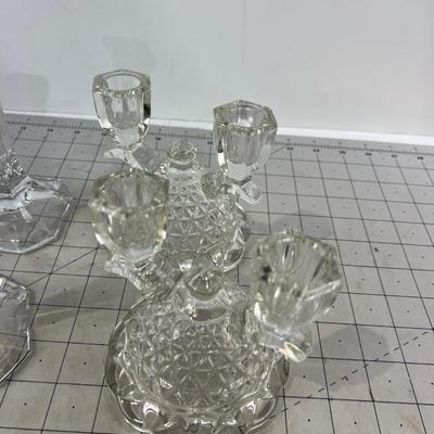 Candle Sticks (4) 2 sets of 2 