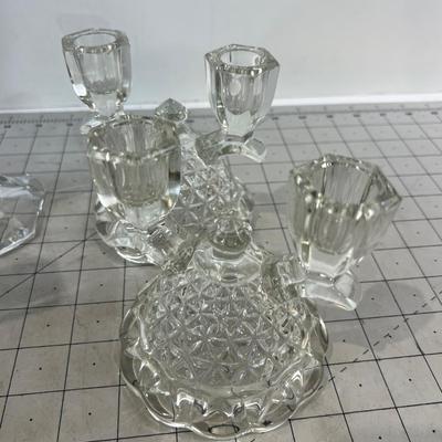 Candle Sticks (4) 2 sets of 2 