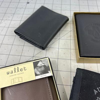 4 New Wallets MEN'S 
