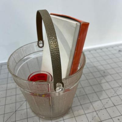 Bar Ware: Ice Bucket, Shot glass & Straws 