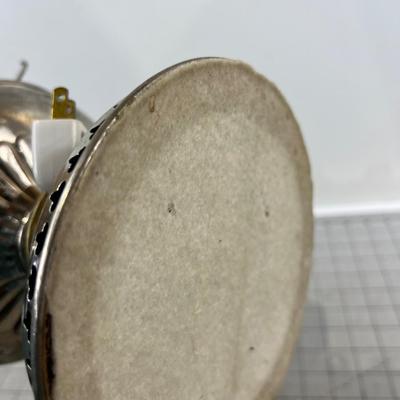 Electrified Oil Lamp - Chrome WOW! 