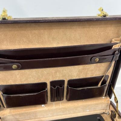 Attaché Case Suede Lined