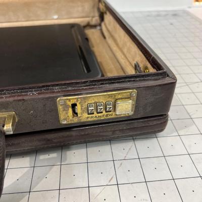 Attaché Case Suede Lined