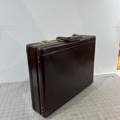 Attaché Case Suede Lined