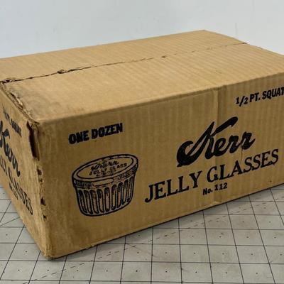 Half Pint NEW Jelly Jars NEW SEALED BOX