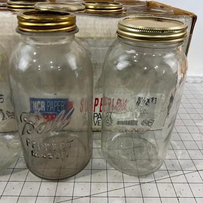 11  Half Gallon Mason JARS 