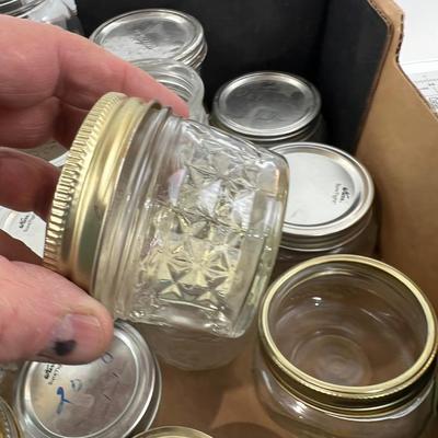 13 Small Mouth of Quarts PLUS Extra Jelly Jars