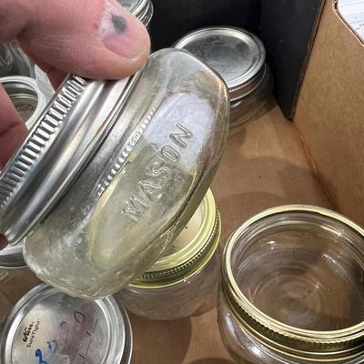 13 Small Mouth of Quarts PLUS Extra Jelly Jars