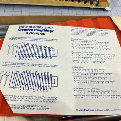 Creative Plaything Xylo pipes 