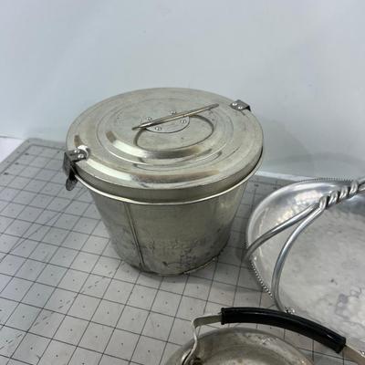 Gravy Boat, Tea Pot, Serving Plate 