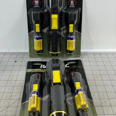 2 Flash Light Set RAY-O-Vac