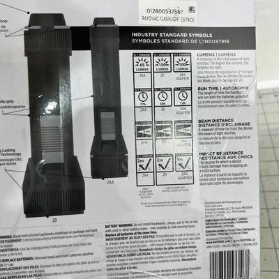 2 Flash Light Set RAY-O-Vac