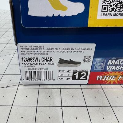 Skechers Women's Size 12 - Charcoal 