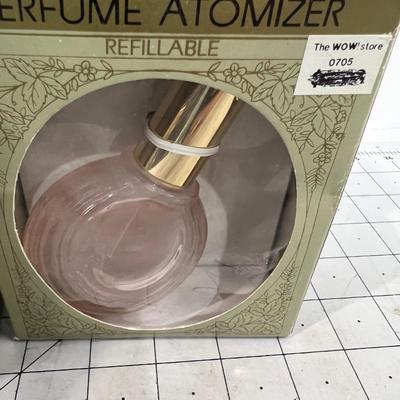 Perfume Atomizers New in the Box (3) Glass 