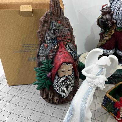 Christmas Mixed Lot of Lovely Figurines