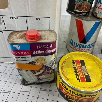 Garage Lot of Oils, Chemicals etc. 