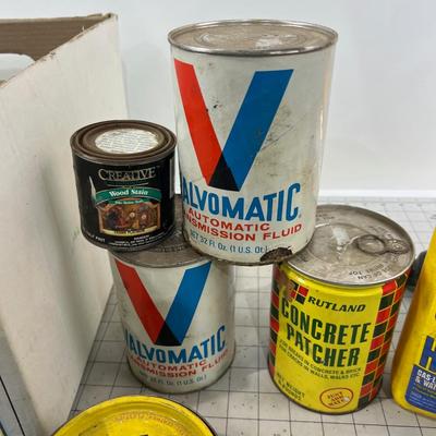 Garage Lot of Oils, Chemicals etc. 