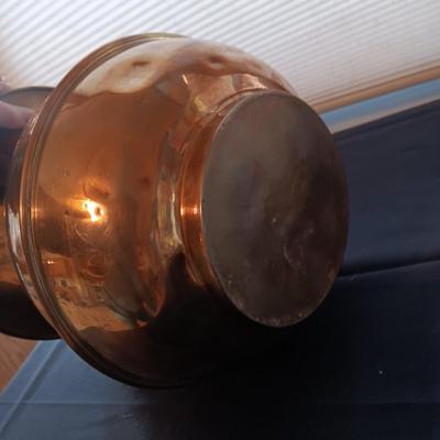 PONY EXPRESS CHEWING TOBACCO CUT PLUG BRASS SPITTOON