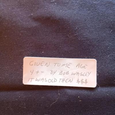 ANTIQUE DAYTON "HILL CLIMBER" PRESSED STEEL FRICTION TOY LOCOMOTIVE & COAL TENDER