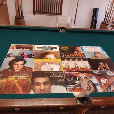 A VARIETY OF MUSIC ON VINYL RECORD ALBUMS