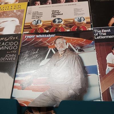 A VARIETY OF MUSIC ON VINYL RECORD ALBUMS