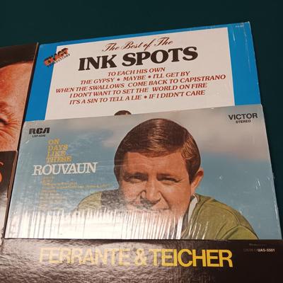 A VARIETY OF MUSIC ON VINYL RECORD ALBUMS