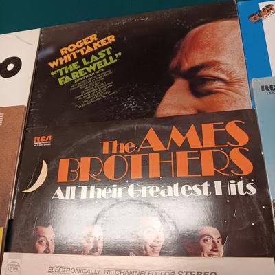 A VARIETY OF MUSIC ON VINYL RECORD ALBUMS