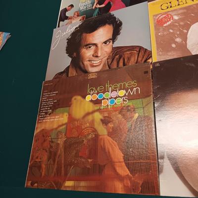 A VARIETY OF MUSIC ON VINYL RECORD ALBUMS