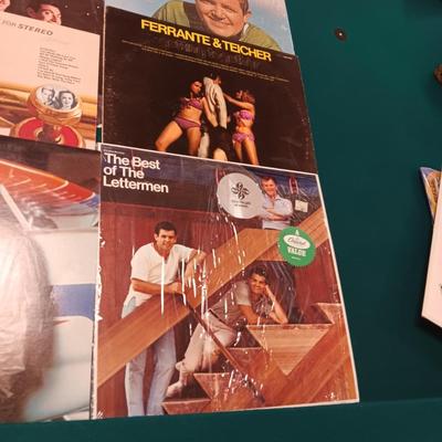 A VARIETY OF MUSIC ON VINYL RECORD ALBUMS