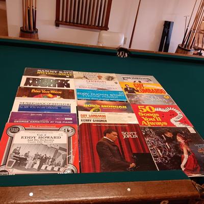 A VARIETY OF MUSIC ON VINYL RECORD ALBUMS (2)