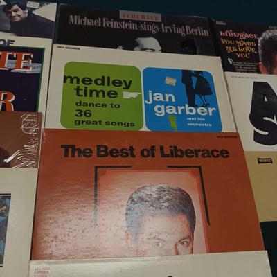 DANCING, INSTRUMENTAL, ORCHESTRA MUSIC ON VINYL RECORD ALBUMS