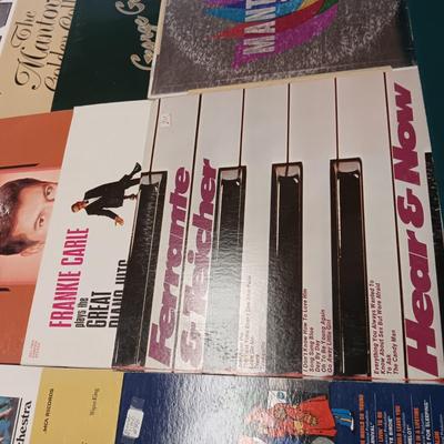 DANCING, INSTRUMENTAL, ORCHESTRA MUSIC ON VINYL RECORD ALBUMS