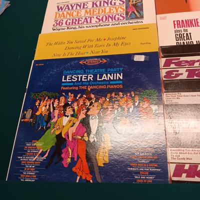 DANCING, INSTRUMENTAL, ORCHESTRA MUSIC ON VINYL RECORD ALBUMS