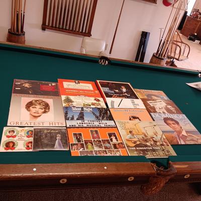 A VARIETY OF MUSIC ON VINYL RECORD ALBUMS