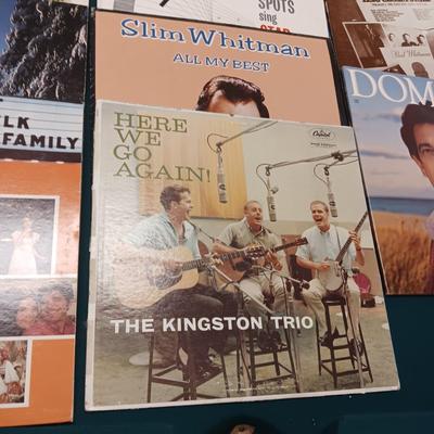 A VARIETY OF MUSIC ON VINYL RECORD ALBUMS