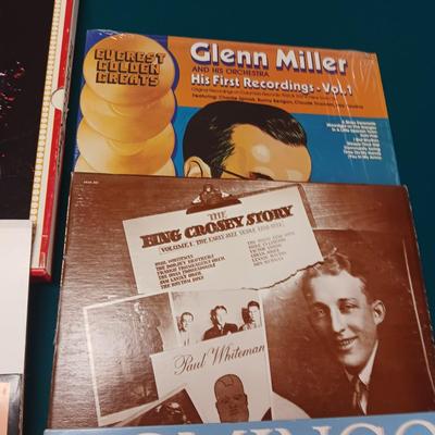 A VARIETY OF MUSIC ON VINYL RECORD ALBUMS