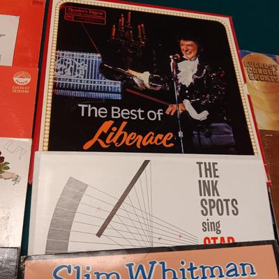 A VARIETY OF MUSIC ON VINYL RECORD ALBUMS