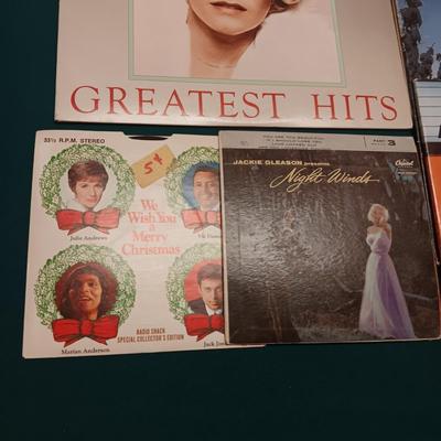 A VARIETY OF MUSIC ON VINYL RECORD ALBUMS