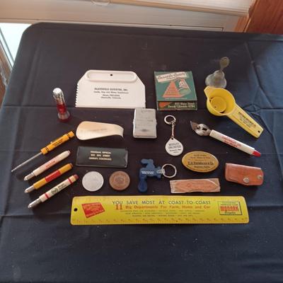 VINTAGE ADVERTISING ITEMS