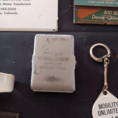 VINTAGE ADVERTISING ITEMS