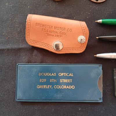 VINTAGE ADVERTISING ITEMS MANY ARE LOCAL