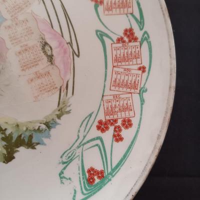 OLD ADVERTISING - 1912 PLATTEVILLE, CO DRUGGIST CALENDAR PLATE AND MORE