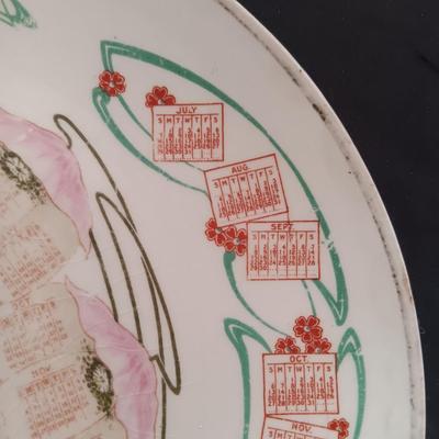 OLD ADVERTISING - 1912 PLATTEVILLE, CO DRUGGIST CALENDAR PLATE AND MORE