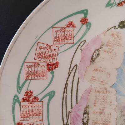 OLD ADVERTISING - 1912 PLATTEVILLE, CO DRUGGIST CALENDAR PLATE AND MORE