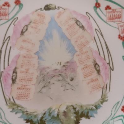 OLD ADVERTISING - 1912 PLATTEVILLE, CO DRUGGIST CALENDAR PLATE AND MORE