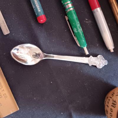 OLD ADVERTISING - 1912 PLATTEVILLE, CO DRUGGIST CALENDAR PLATE AND MORE