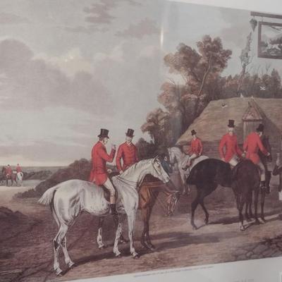 Framed Art Print 'Return from the Hunt'