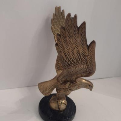 Brass American Eagle Statuette
